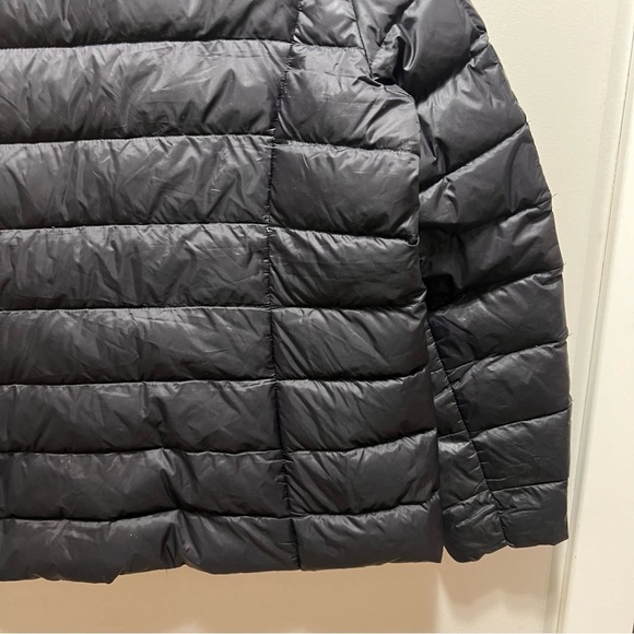 Eddie Bauer Women's Down Puffer Black Zip Up Jacket Size XL - Picture 6 of 13